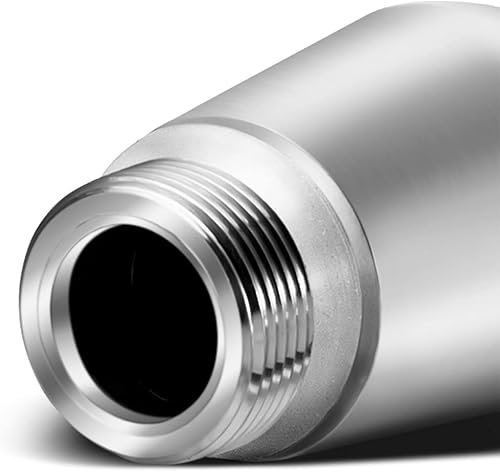 Miniatura 5 de Palumma Boquilla de vapor para máquina de café, boquilla de vapor de acero inoxidable 304 de 3/4 agujeros, boquilla de espuma de leche para máquina