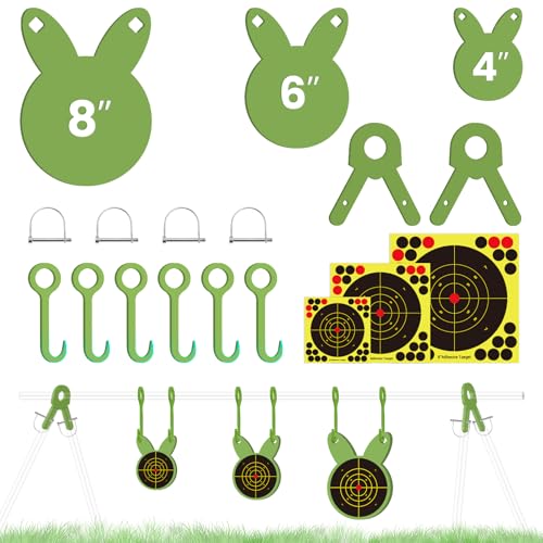 3/8'' AR500 Steel Target Combo Set