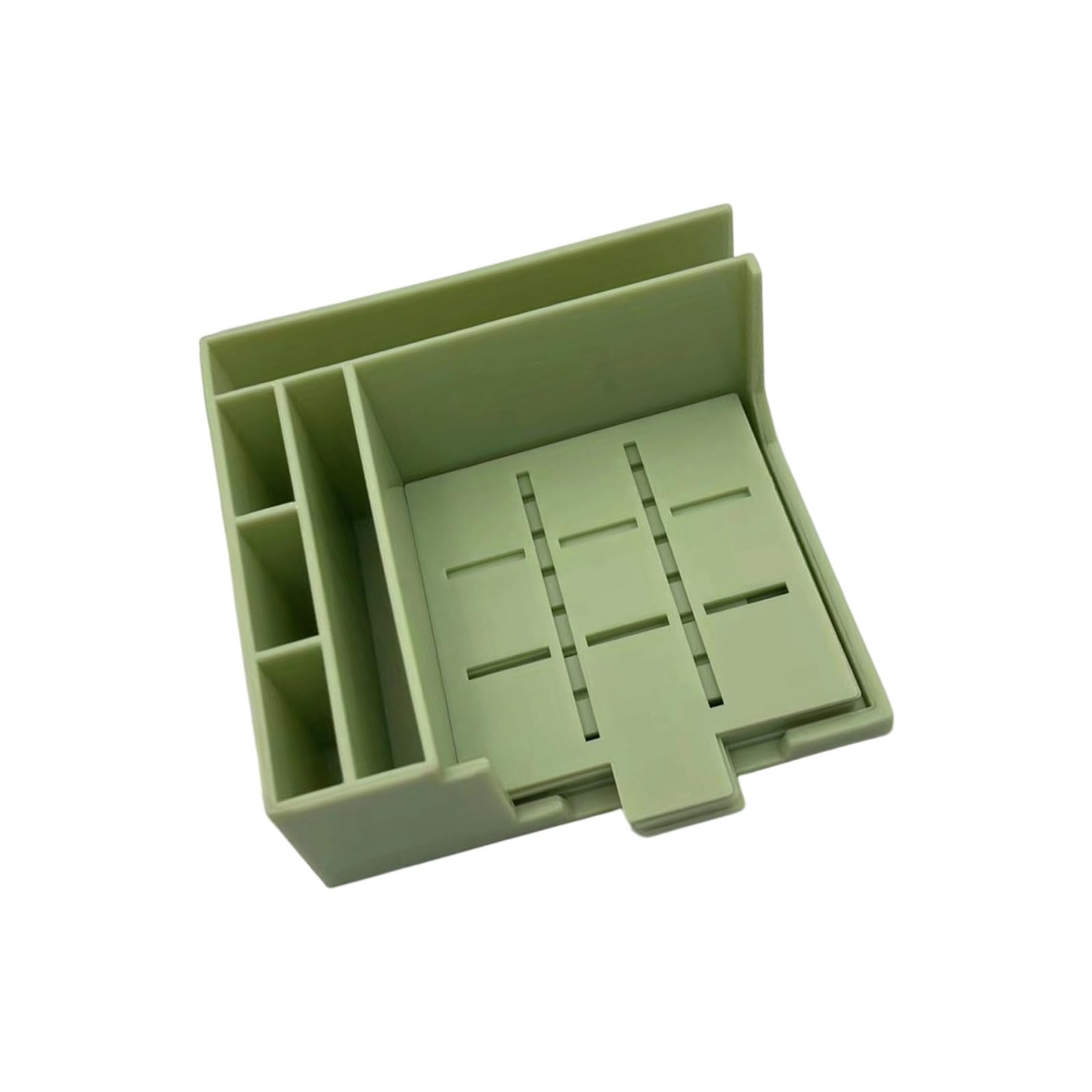 YROHGKPN Multiple Color Sticky Note Organizers with Sturdy PP Materials for Desk Storage Space Saving Note Container