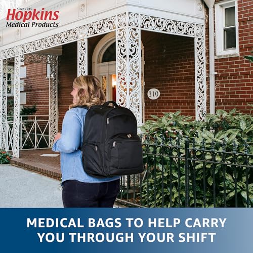 Hopkins Medical Products Rolling Backpack III: Ultimate Travel Companion - Spacious, Durable & Stylish - Effortless Mobility for Home Health Professionals4
