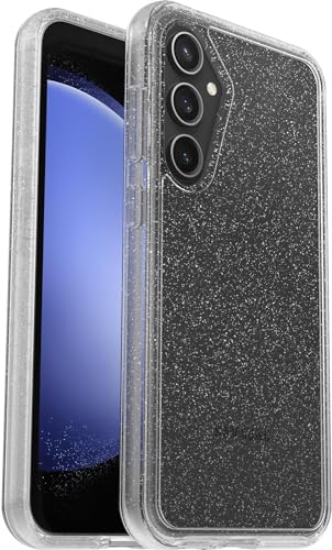 OtterBox Galaxy S23 FE (Only) - Symmetry Clear Series Case - Stardust (Clear/Glitter) - Ultra-Sleek - Wireless Charging Compatible - Raised Edges Protect Camera & Screen - Non-Retail Packaging