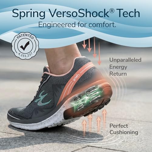 Image of Gravity Defyer womens Mighty Walk Athletic Inspired Sneakers