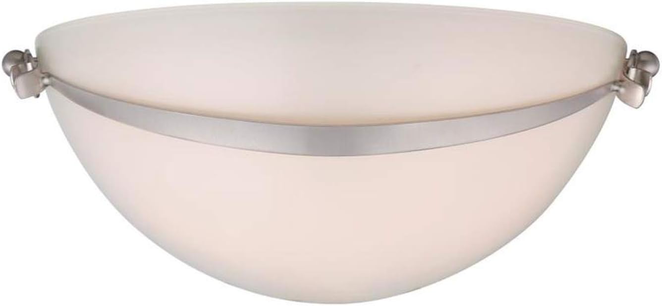 Amazon アレン+ Roth Winnsboro 12.5in W 2lightつや消しニッケルポケット壁取り付け用燭台