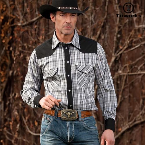Men Women Western Floral Engraved Belt Cowboy Leather Belt Longhorn Buckle for Jeans Dress2