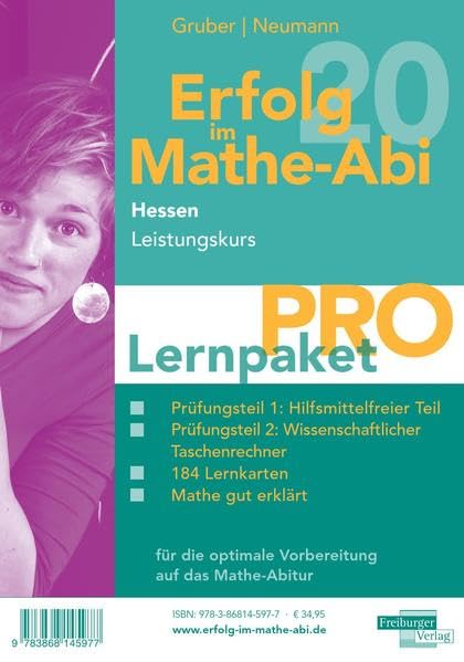 Erfolg im Mathe-Abi 2020 Hessen Lernpaket 'Pro' Leistungskurs