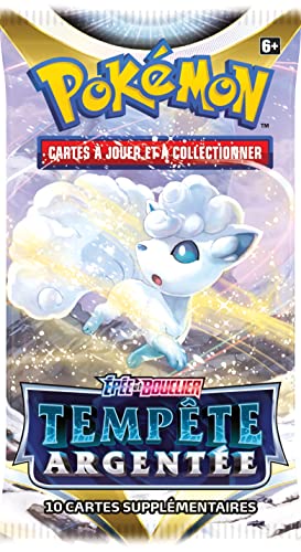Pokemon | Booster | Epée et Bouclier - Tempète Argentée (EB12) |Modèle aléatoire | Cartes à Collectionner | A partir de 6 Ans