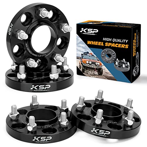 KSP 20mm 5x4.5 Wheel Spacers for Compass Patriot 2007-2015, 3/4 inch 5x114.3 Forged Hubcentric Spacer M12x1.5 Thread Pitch 67.1mm Hub bore Fit Escape 2001-2012 Fusion 2005-2012