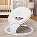 Munchkin Baby Swing Seat Cover, Premium Ultra-Soft Faux Fur, White