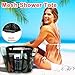 Fammart Mesh Shower Caddy Portable for College Dorm Room Essentials, 8-Pocket Large Shower Basket Tote Bag with 2 Handles for Toiletry, Bathroom, Beach, Camp, Gym