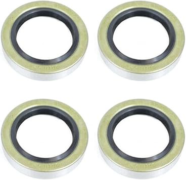 SOUTHWEST WHEEL 4-Pack Trailer Hub Grease Seals 3500 lbs. Axle 1.719" x 2.561"