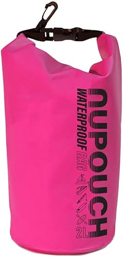 Vista 17 de Nupouch - Bolsa impermeable de 0.53/1.32/2.64/5.28 L, ligera, con parte superior enrollable, mochila seca para viajes, natación, navegación, kayak