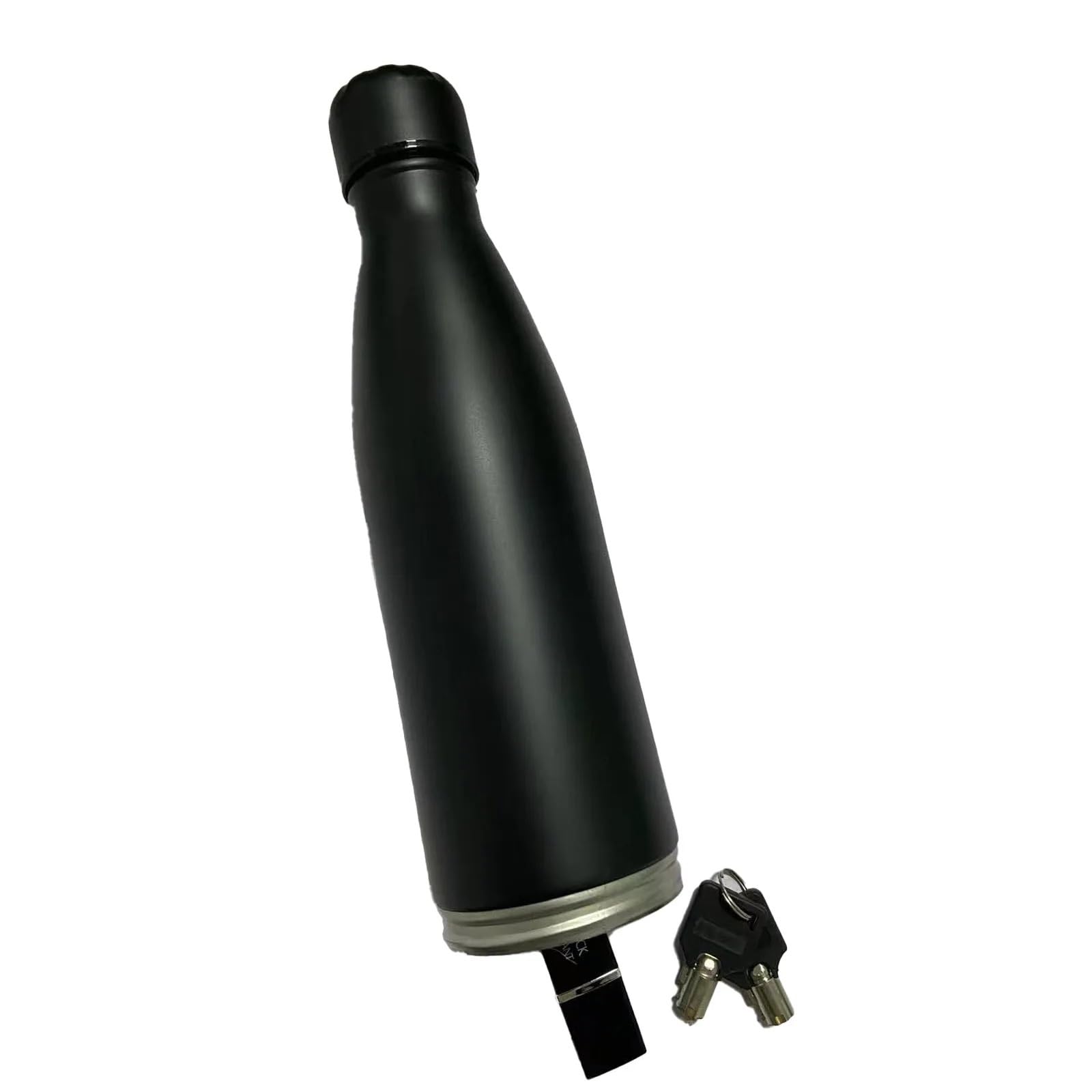 Haushaltstresor Safes Schwarze Wasserflasche, Edelstahl-Umleitungstresor Mit Verstecktem Fach Für Schlüssel, Bargeld Und Wertsachen