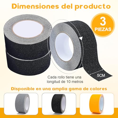 Tiras antiderrapantes para piso 24 Imagen adicional