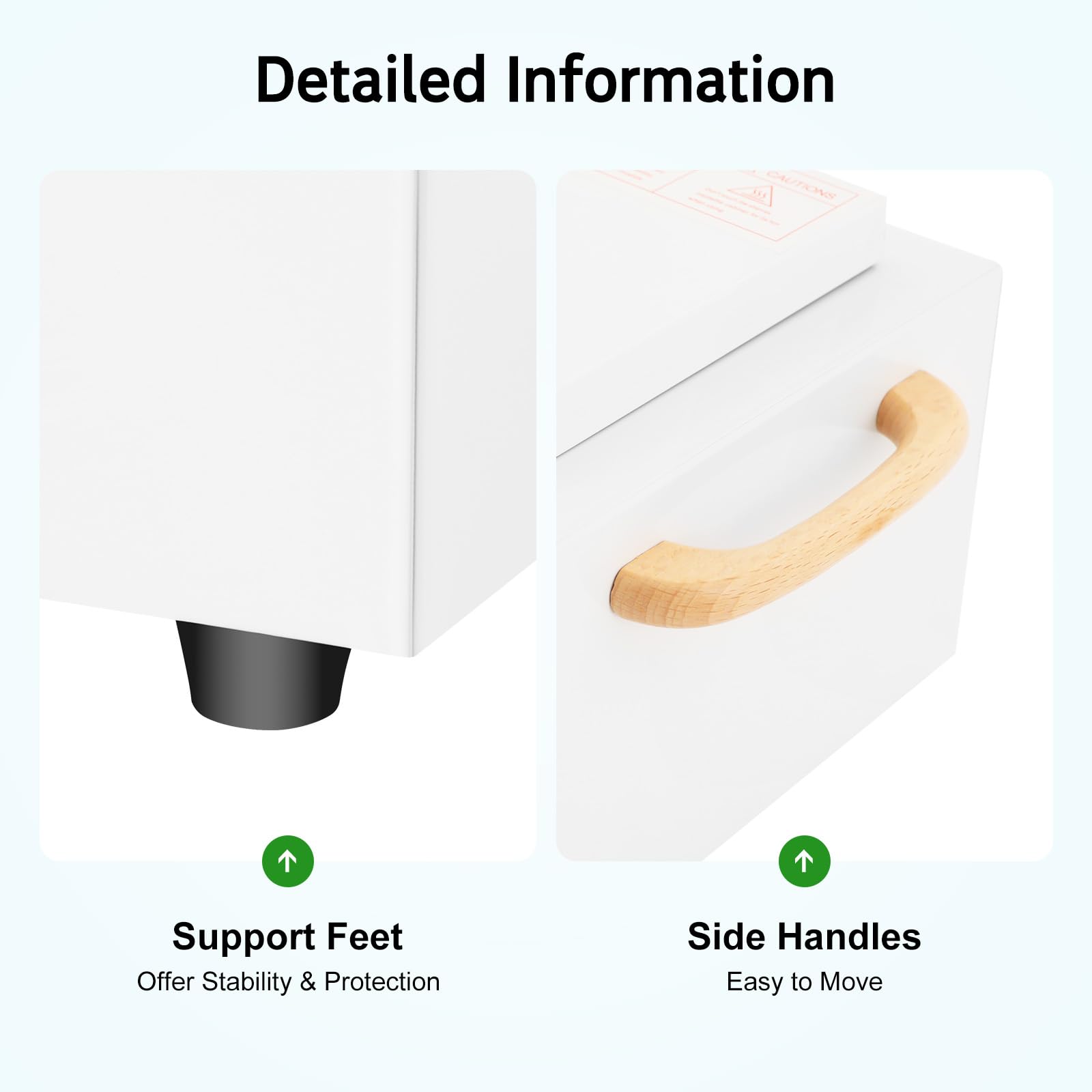 MINRS Sterilizzatore ad aria calda sterilizzatore ad alta temperatura 300 W 220 ℃ sterilizzatore a calore secco con timer regolabile per strumenti per unghie, strumenti cosmetici, cura dei piedi,