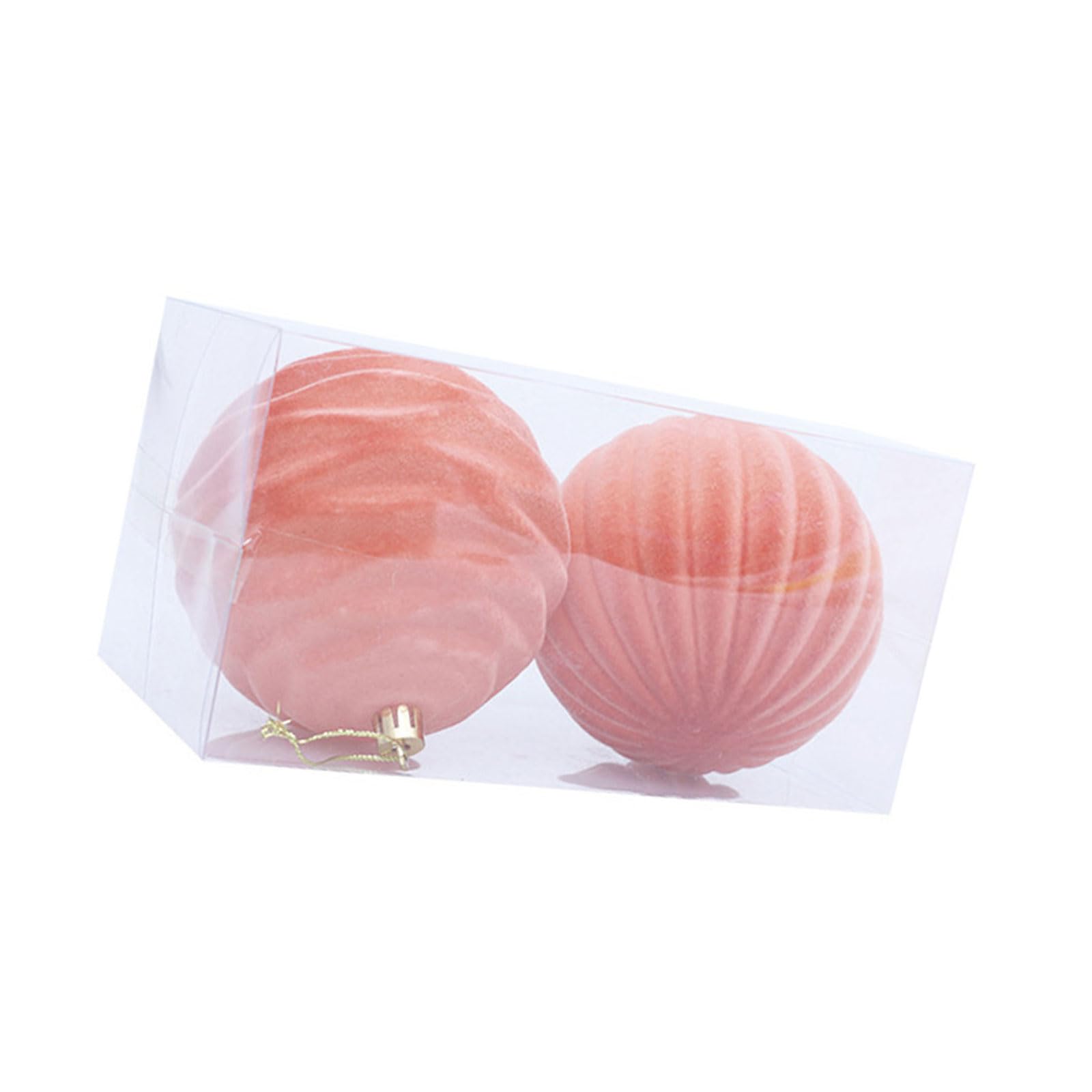 Xinsheinelry 2Pcs Christmas Baubles 10CM Shatterproof Ball Hangings Ornament for Tree Wedding Winter Holiday Decoration Tree Decorations
