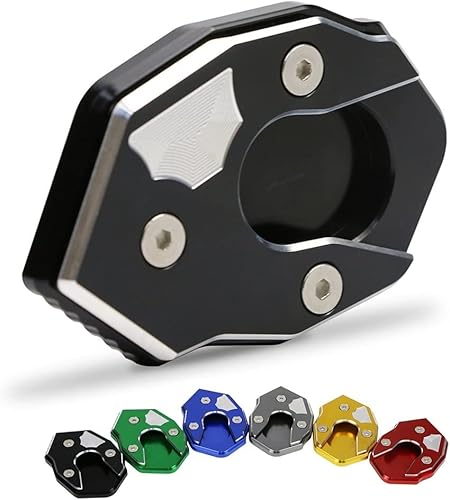 Miniatura 2 de SOGOLI Motorcycle Side Stand Enlarge for Kawasaki Z900RS Z900 RS All Years Motorcycle Kickstand Extension Pad Foot Side Enlarge Stand Plate Part