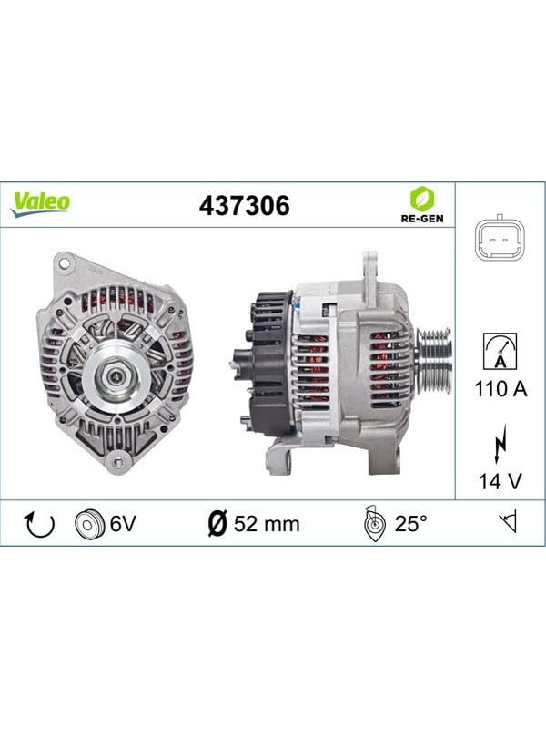 Valeo 437306 Alternadores para Automóviles