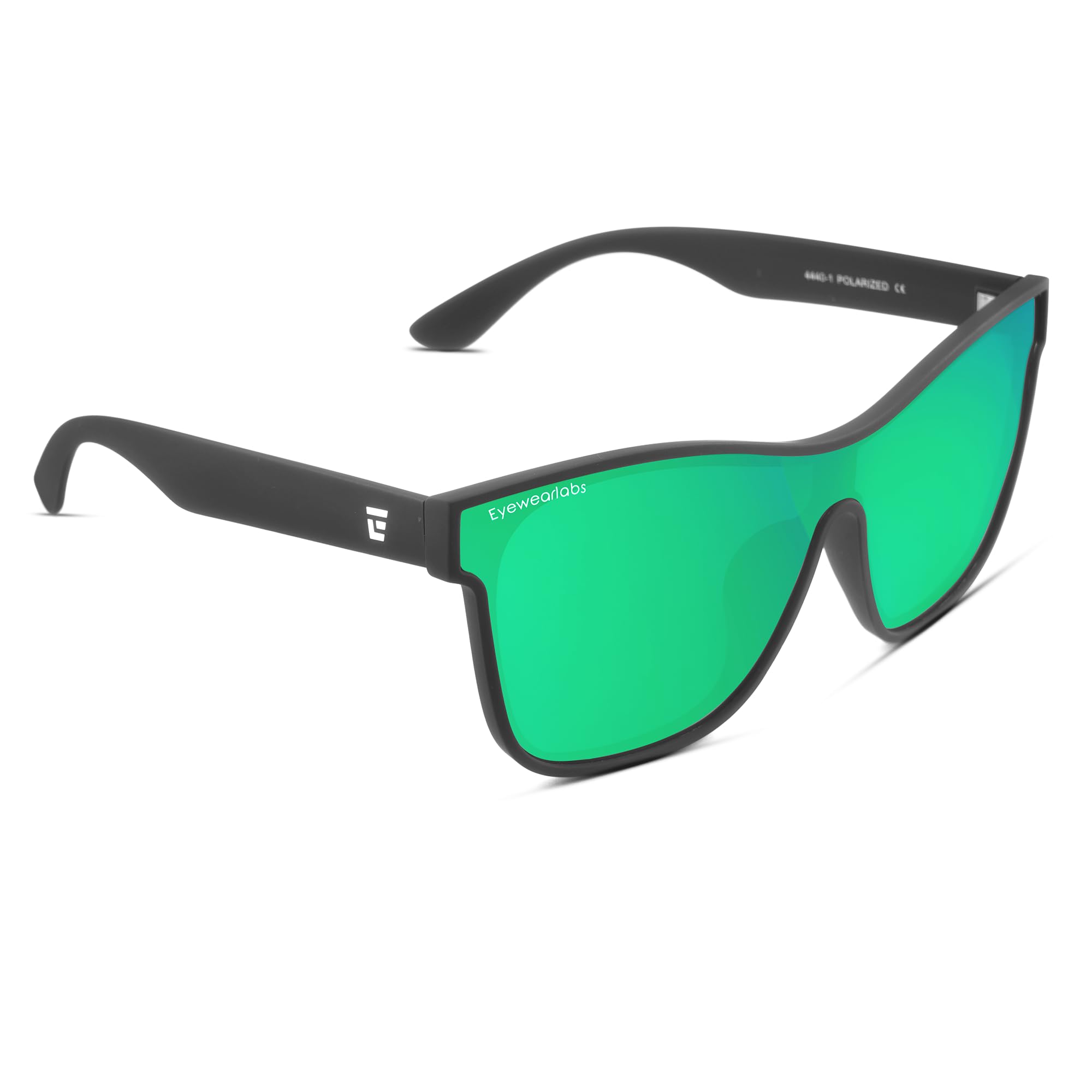 - Eyewearlabs OKNO | Polarized Over-Sized Unilens Branded Stylish Sunglasses For Men & Women | 100% UV Protection Shades | Cricket Sports Cycling Driving | Mount Rogers | Megatron