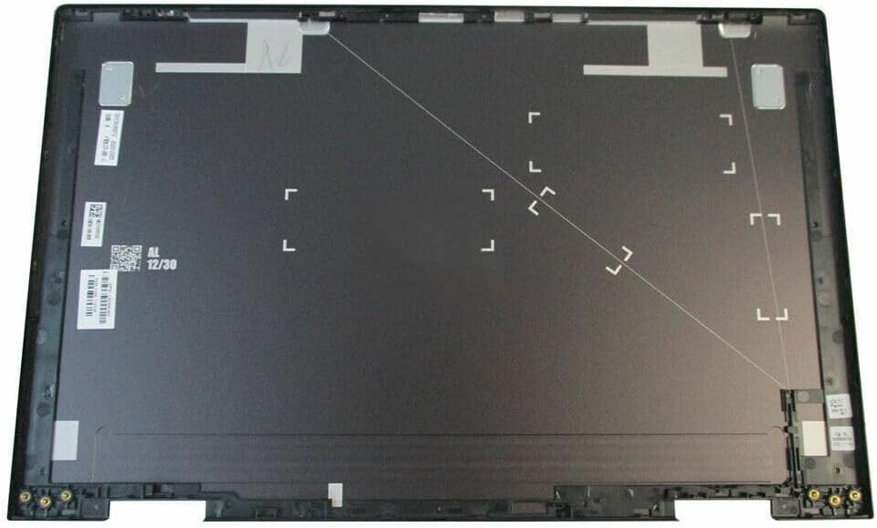 Replacement Laptop LCD Cover Back Rear Top Lid for HP Envy X360 15-ED 15M-ED 15T-ED0023DX 15M-ED0013DX L93203-001 L93204-001 (Black)