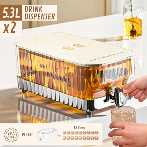 Distributeur d'eau avec robinet 5,3L anti-gaspillage pour enfant