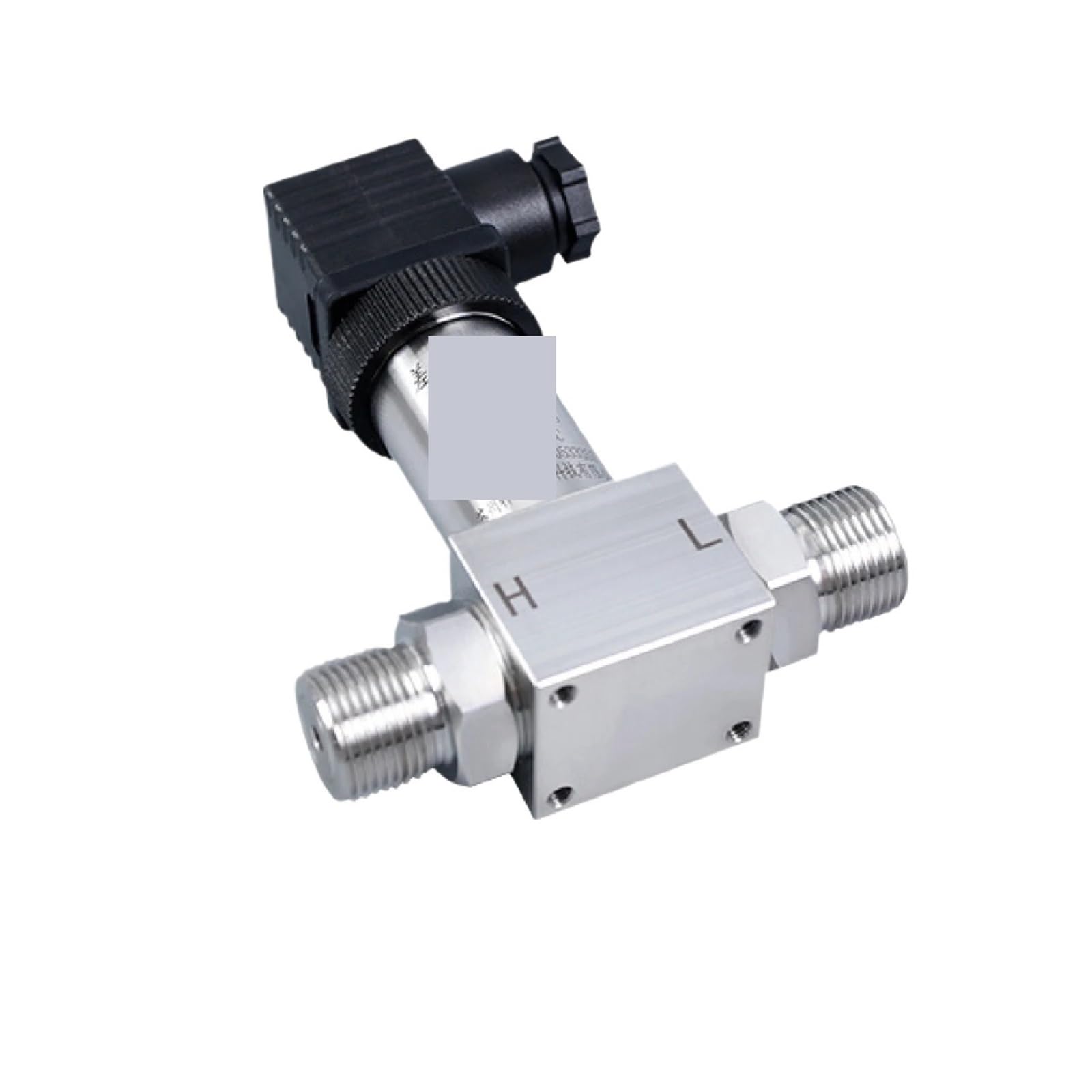 Amrttwy 0-40Mpa Pressure Transmitter, Pressure Transmitters Integrated Differential Transmitter With Digital Display, Sensor And Water Level Stainless Steel Silicon Coating(0-40Mpa)