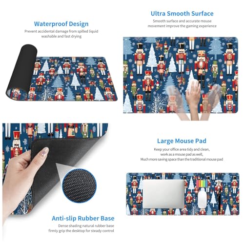 Tapis de souris de jeu pour femme imperméable 80x30.5 cm - 3