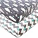 COSMOPLUS Knitted Crib Sheet Set -2 Pack Stretchy Crib Sheets for Boys Girls,Universal Knit Fitted for Standard Baby Toddler Crib,Whale/Cloud