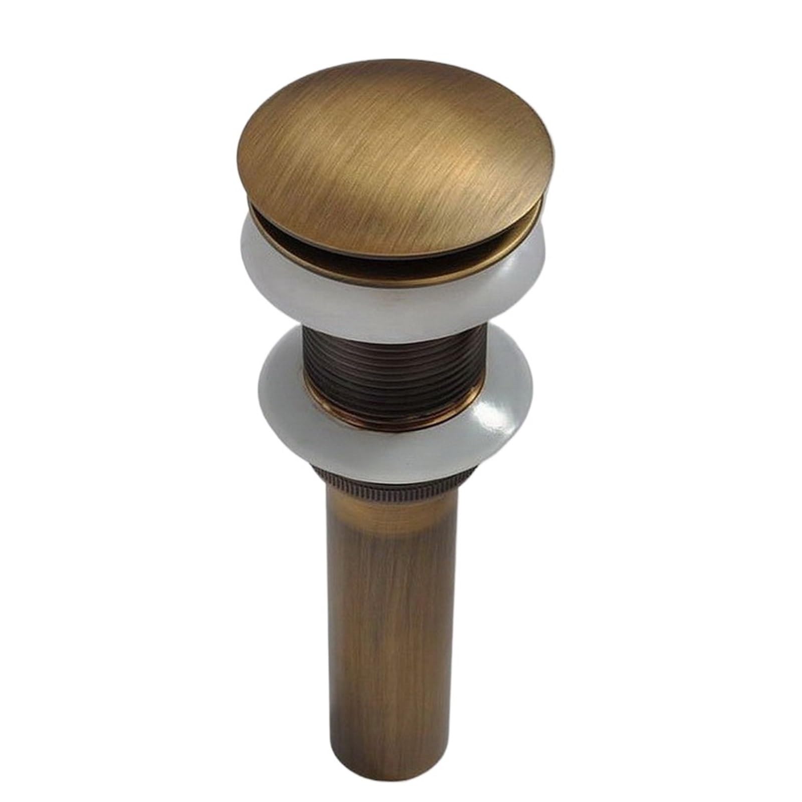 1pcs Large Round Cap Pop UP Sink Basin Waste/Drain Without Overflow tsd004