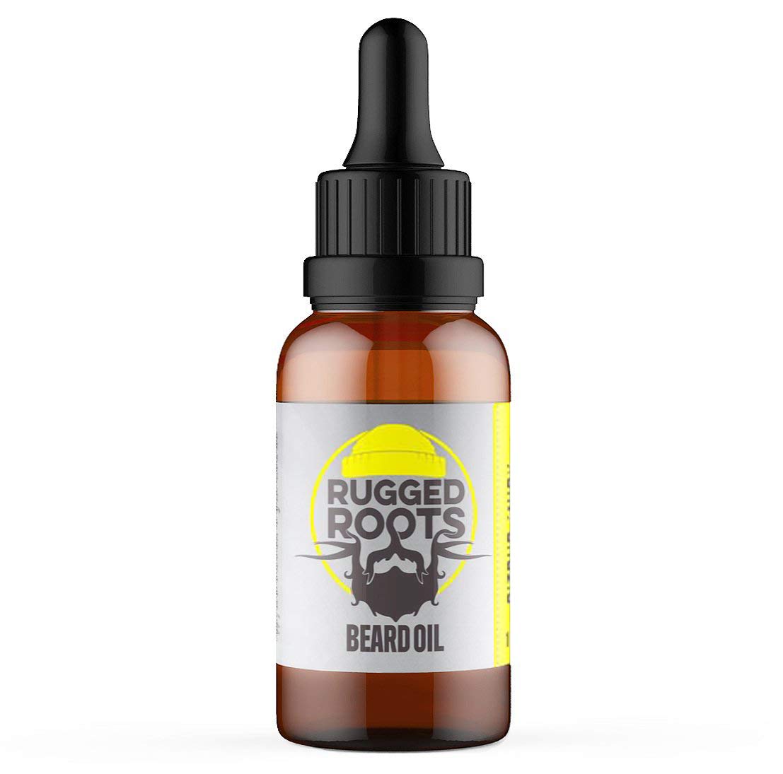 Rugged RootsBeard Oil and Conditioner - Natural Beard Care Made with Citrus Spice Scented Premium Oils - Softens Beard and Promotes Healthy Beard Growth - Thoughtful Gifts for Dad, Brother, Husband
