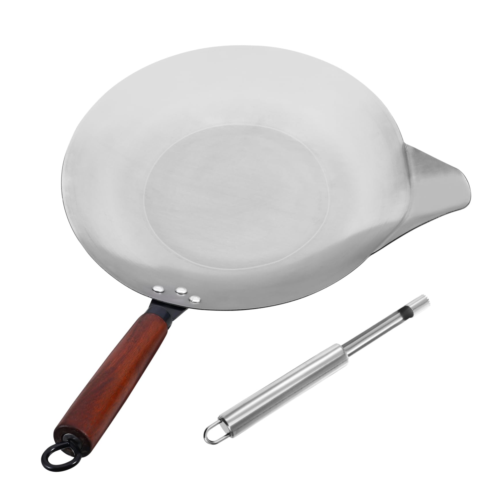 PRETYZOOM Metal Melt Pan Melting Pot for Candy Melts Baking Tool Sturdy Iron Material Handle for Easy Pouring