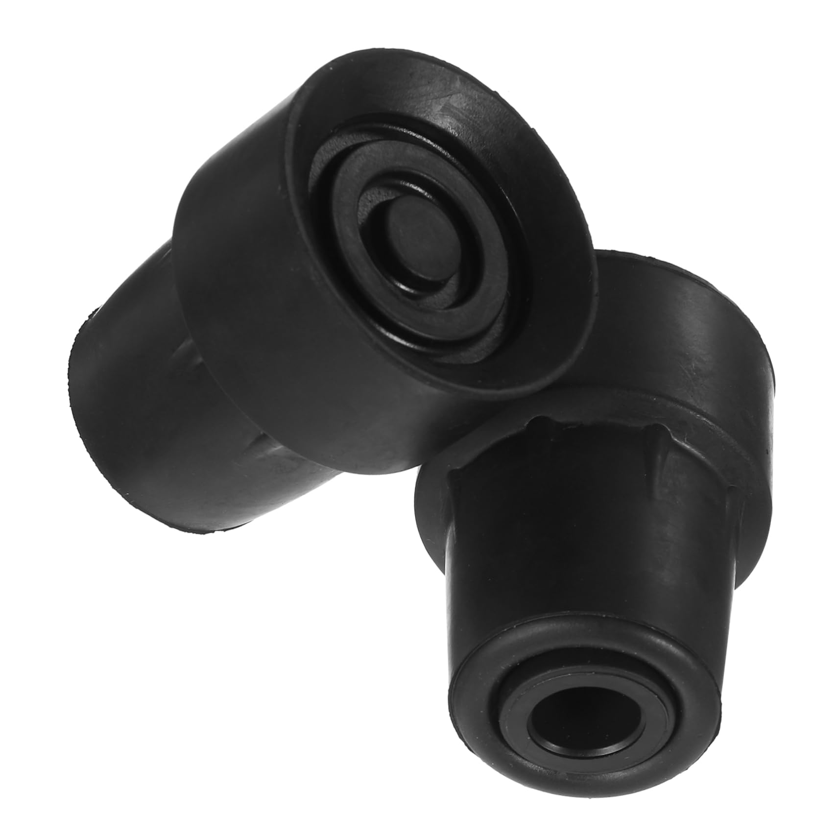 Beavorty 2Pcs Skid Tips for Walking Sticks and Hiking Poles Cane Foot Pads for Enhanced Grip and Stability Climbing Cane Foot Covers for Outdoor Use