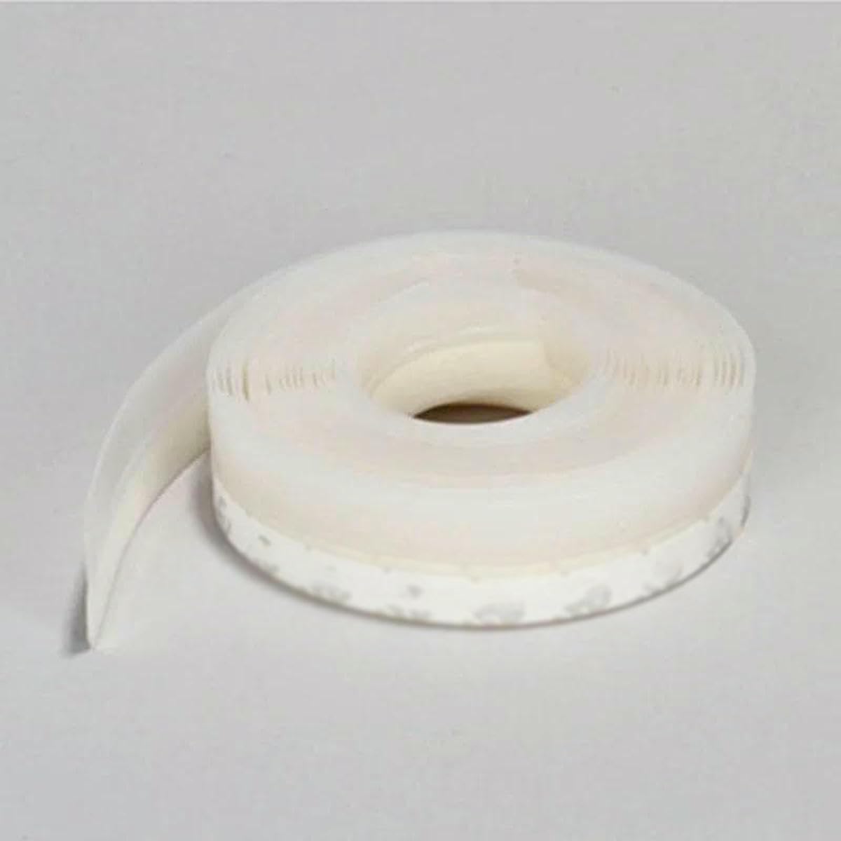 Yfshc Translucent 25Mm 1 Meter Window Self Adhesive Dustproof Draught Strip Weatherstrip Seal Silicone Door-Translucent-25Mm-1 Meter