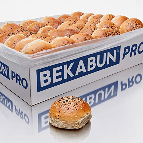 Frische vegane Hamburger Brötchen - BEKABUN PRO No2 - Vegan - 36er-Box Cover