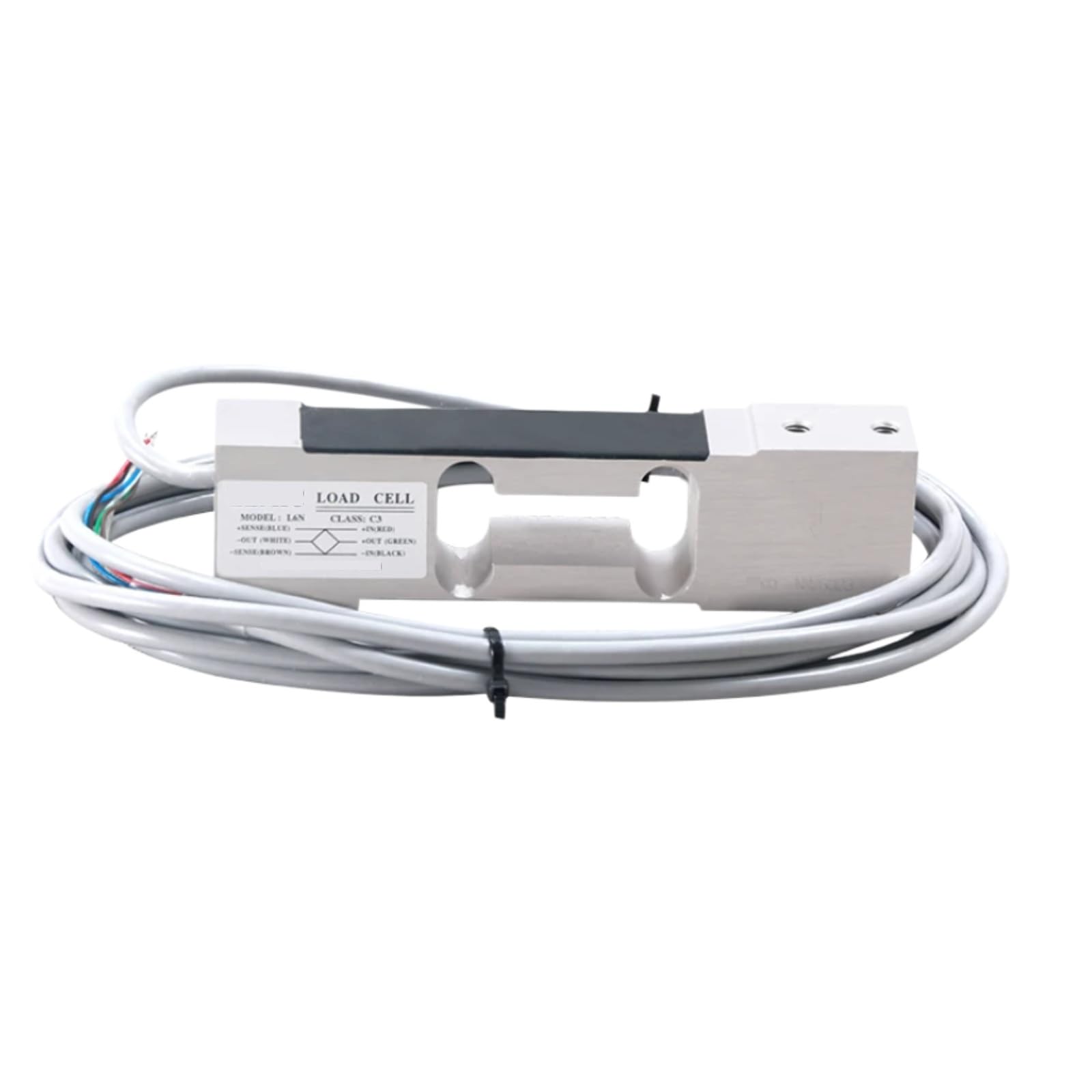 HKEJSJWA L6N Load Cell, C3 Accuracy L6N-C3 3kg, 5kg, 8kg, 10kg, 15kg, 20kg, 50kg, 75kg, 100kg Measuring Weight Sensor(50kg)