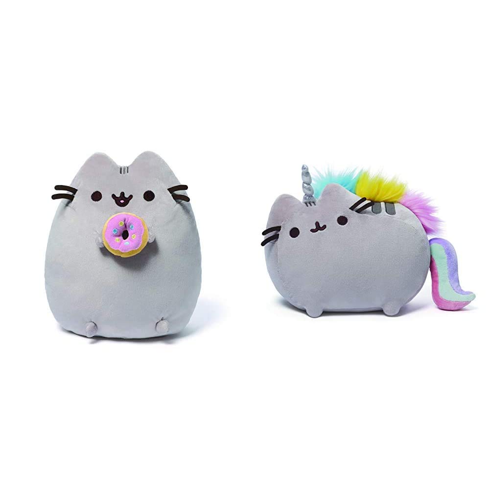 Gund Pusheen Snackables Donut Plush Stuffed Animal Cat