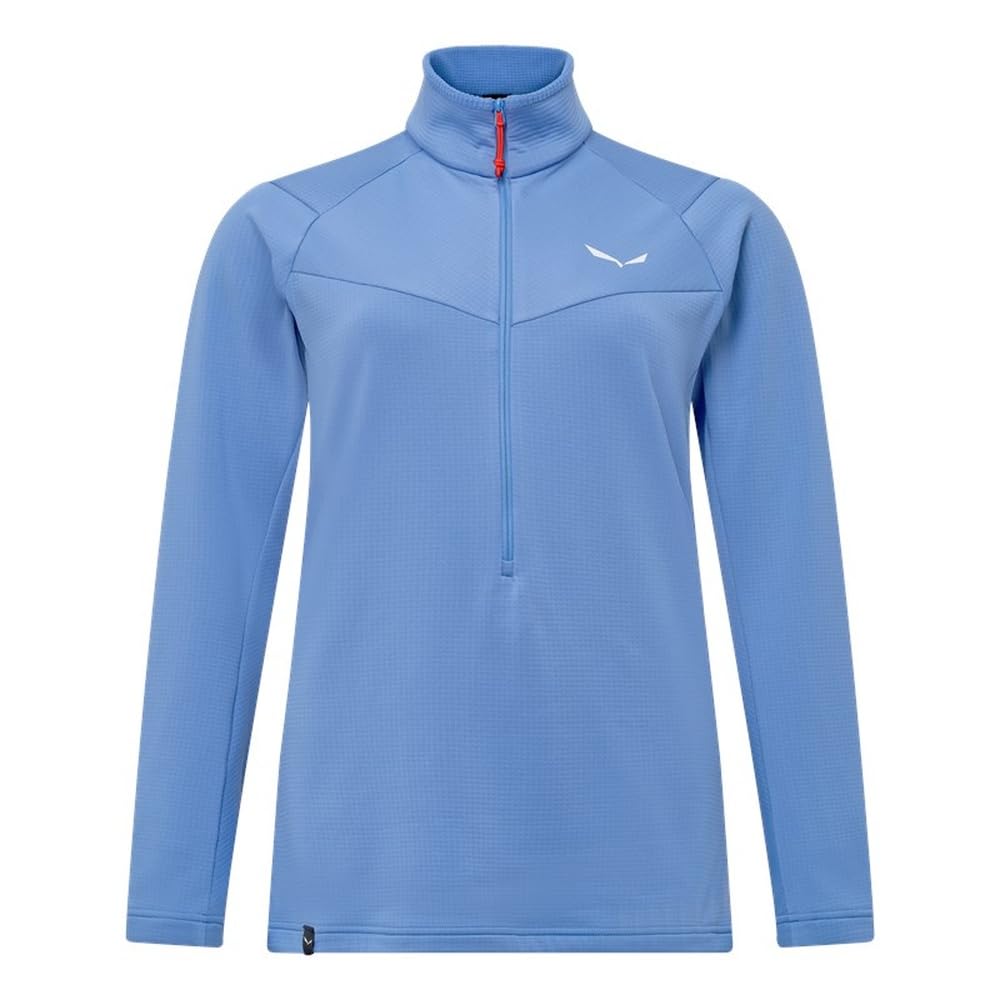 Puez Cammino Polarlite Half Zip Jacket Women, morning blue, XS