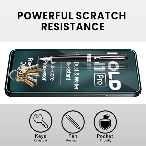 Image of ArmourPro Military Grade Gorilla Tempered Glass Screen Protector Compatible For Lava Bold N1 (6.67 Inch) With Easy Installation Kit| Edge To Edge Coverage |Black