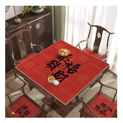 Tapete para mesa de Mahjong antideslizante y silencioso miniatura 1