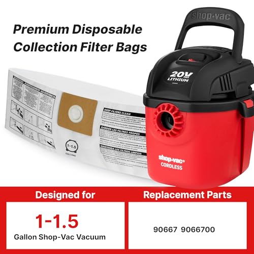 Opiniones de Filtro para Aspiradora Shop Vac los mejores 5. 19 Filtro para Aspiradora Shop Vac marca Shop-Vac (3)