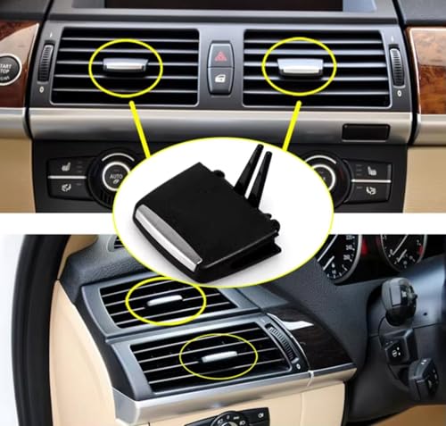 Clip de ventilation avant E70 pour BMW X5 grille d'aération centrale - 4
