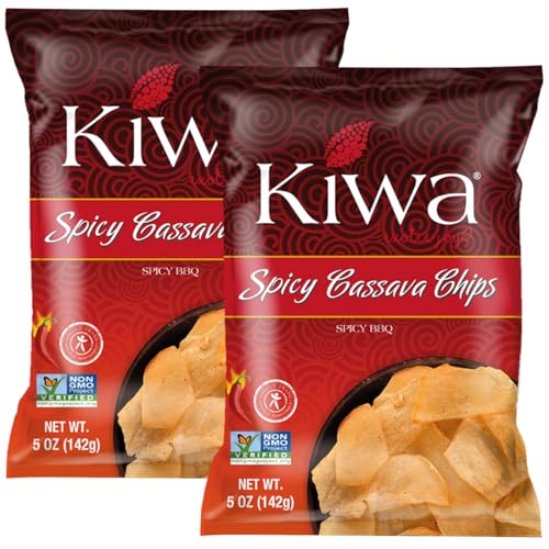 Kiwa - Cassava Spicy BBQ Chips - 5oz Bags (2 Count)