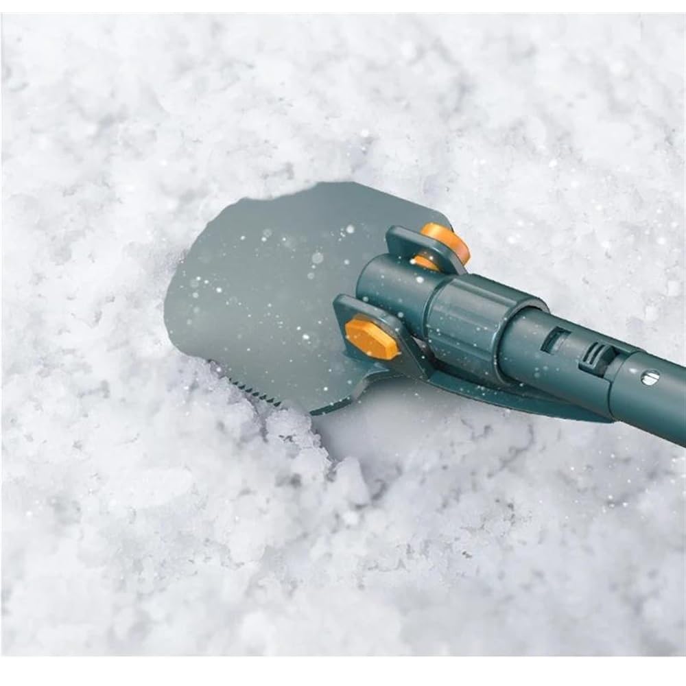 Rascador de hielo para coche Herramientas De Limpieza De Nieve Quitanieves Quitanieves Cepilla El Parabrisas Del Camión SUV Del Automóvil Pala De Nieve Eva Telescópica Y Ajustable Rascadores de hielo