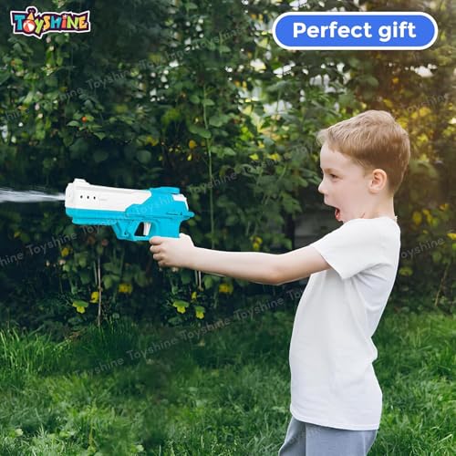 Image of Toyshine Fierce Water Gun Rechargeable with 60ML Tank Capacity & Pressure Mechanism Powerful Squirt Gun for Kids Pool Beach Party Games and Outdoor Water Fun