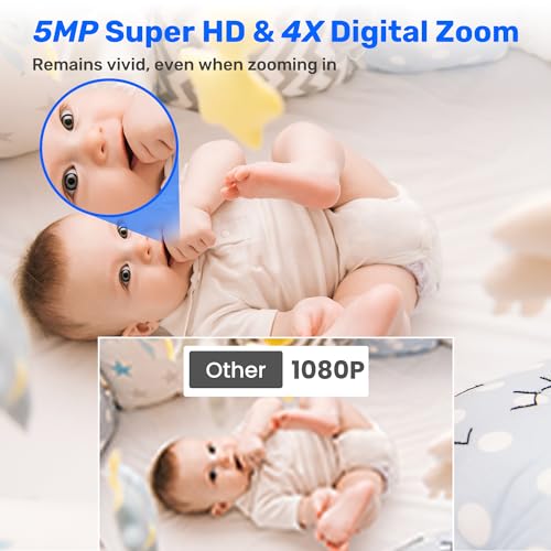 Indoor-Camera-3K-5MP-Super-HD-Pet-Dog-Camera-245Ghz-Plug-in-WiFi-Security-Camera-PanTilt-Baby-Monitor-with-Phone-App-AI-Motion-Detection-Auto-Tracking-2-Way-Talk-Night-Vision
