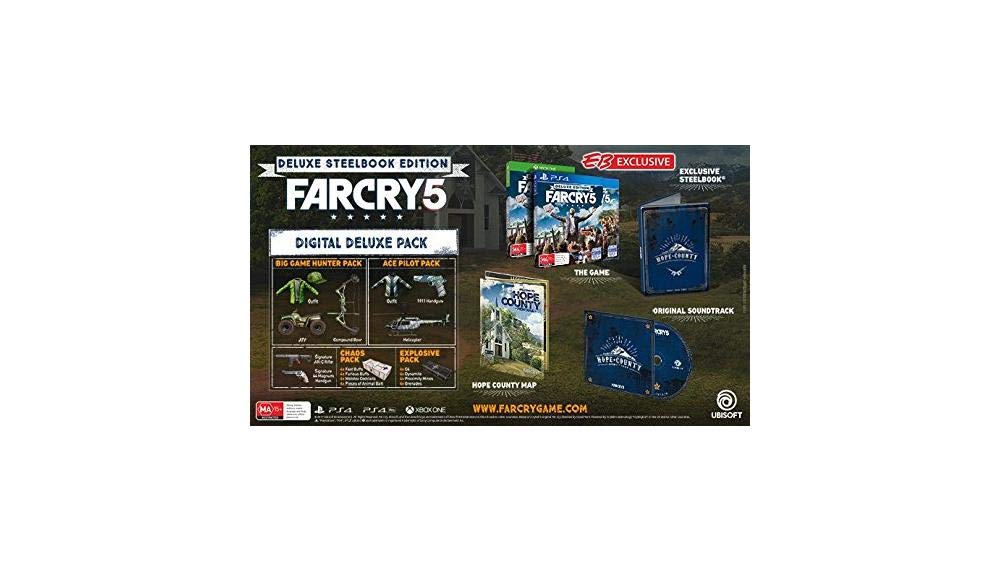 Jeu Far Cry 5 - Édition Deluxe PS4 - Multilingue - Occasion Bon État