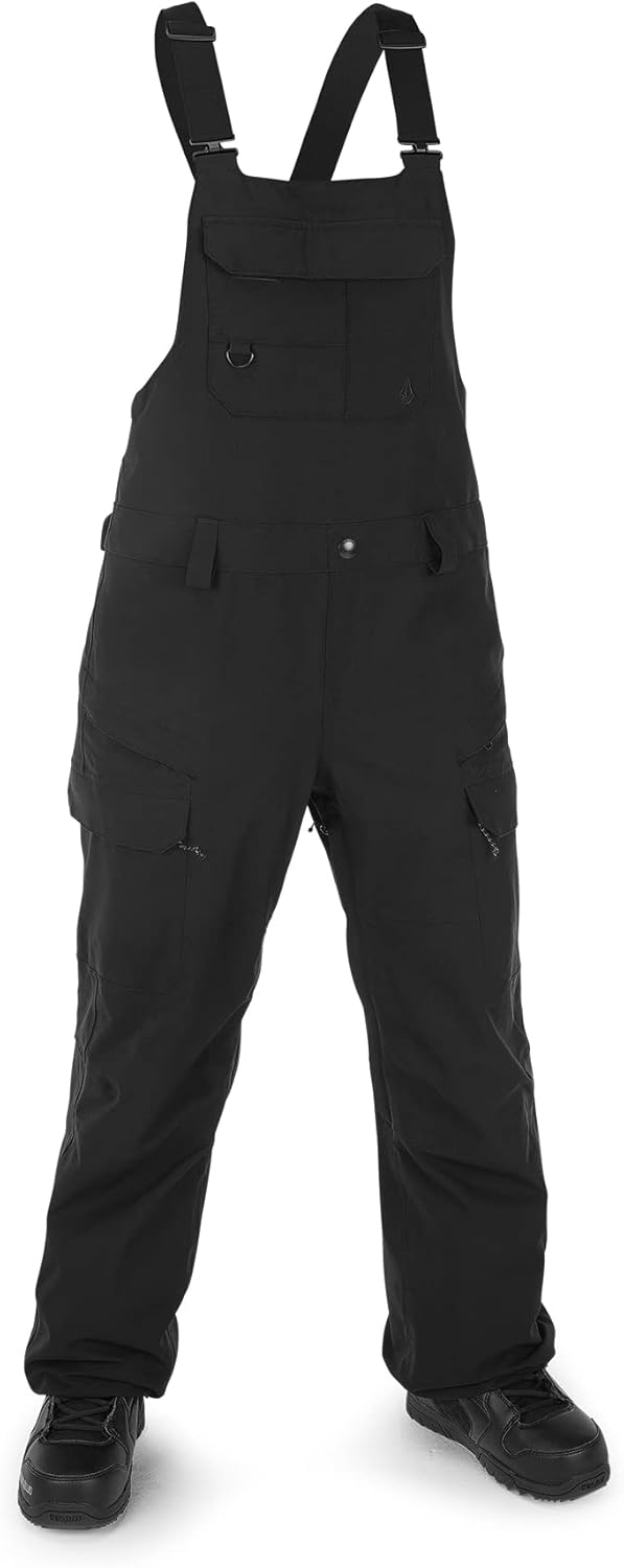Volcom Creston Stretch Snowboard Ski Bib Overoles Pantalones de nieve para mujer