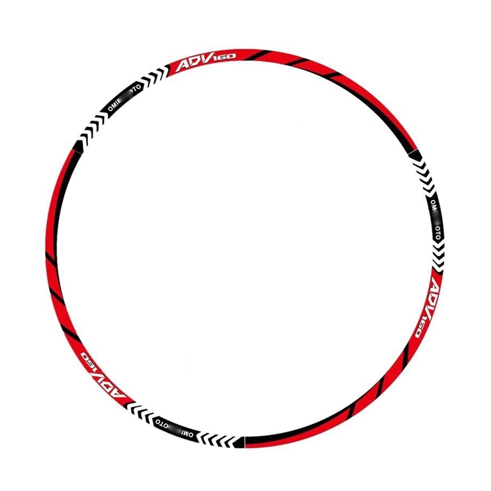 for ADV160 for ADV 160 Motorcycle Wheel Sticker Rim Decals Stripe Tape Hub Motorcycle Wheel Sticker(A-1)