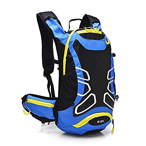 XYYMC Sac à Dos de vélo 12L Outdoor léger imperméable Hommes et Femmes Cyclisme Professionnel en Plein air Sac à Eau Sac à Dos Casque de vélo Sac polochon Cover