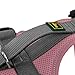 Hunter Hundegeschirr Maldon UP, Farbe: Altrosa/grau, weich gepolstert & komfortabel, stark reflektierend durch 3M Scotchlite, 4-Fach verstellbar, mit gepolstertem Griff (ab S-M), Größe: XS-S