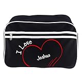 mod jeans joshua comfort Hochwertige Retrotasche, Hauptfach und vorderes Fach mit Reisverschluss, verstellbarer Schultergurt, Größe ca.: Höhe 26cm, Breite 38cm, Tiefe 15cm inkl. professioneller Bedruckung in Premium Qualität durch multifanshop